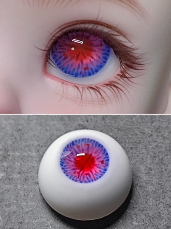 BJD Plaster Pink Eyes 10mm 12mm 14mm 16mm 18mm Eyeballs for Ball-jointed Doll