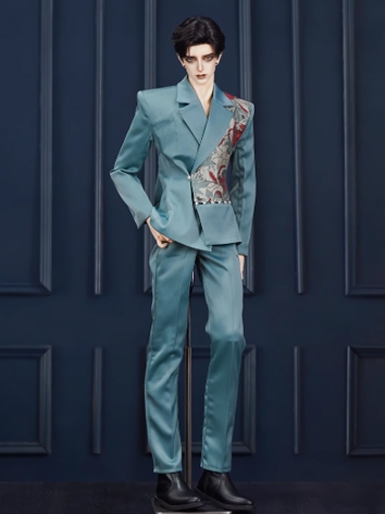 BJD Clothes Boy Blue Green ...