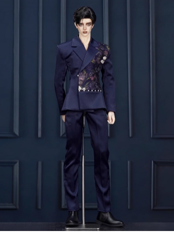 BJD Clothes Boy Navy Blue C...