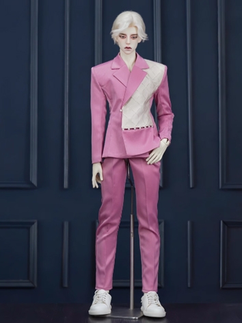 BJD Clothes Boy Rose Red Co...